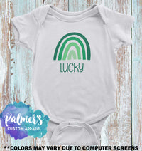 Thumbnail for St. Patricks Day OneiseĀ®-St. Patrick's Day Outfit-St. Patricks OnesieĀ®-RainbowOnesieĀ® -First St. Patrick's Day OnesieĀ®-Lucky OnesieĀ®-Rainbow