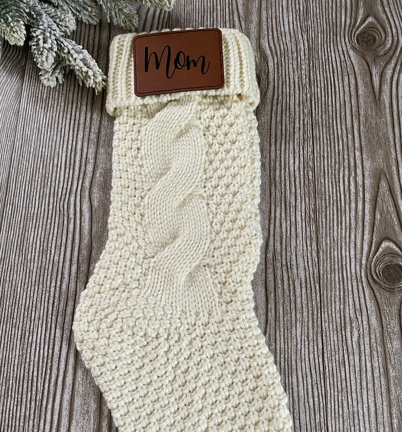Personalized Christmas Stocking, Personalized Leather Stocking, Christmas Stockings, Stockings, Personalized Stockings, Custom Stocking