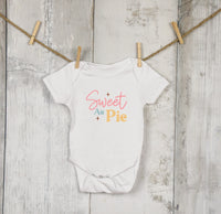 Thumbnail for Sweet as Pie Onesie®, Thanksgiving Onesie®, Thanksgiving Outfit, Baby Thanksgiving Outfit, Cute Thanksgiving Onesie®