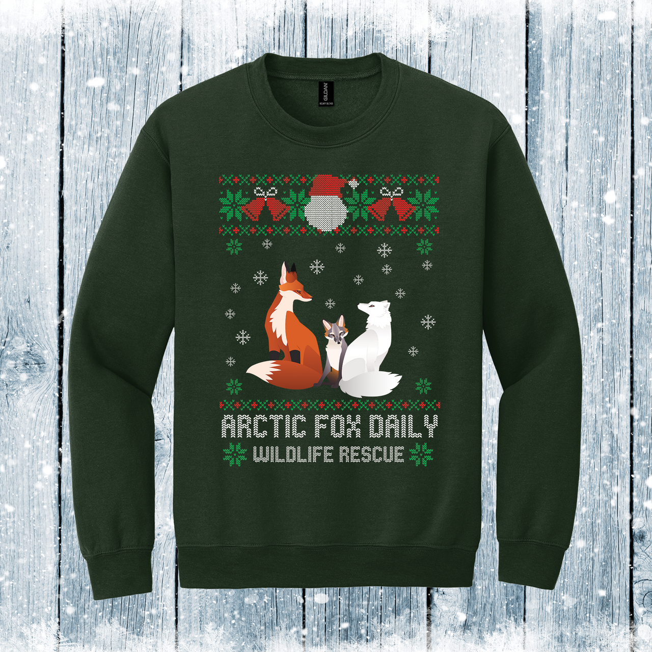 Arctic Fox Daily Christmas Sweater - International Orders