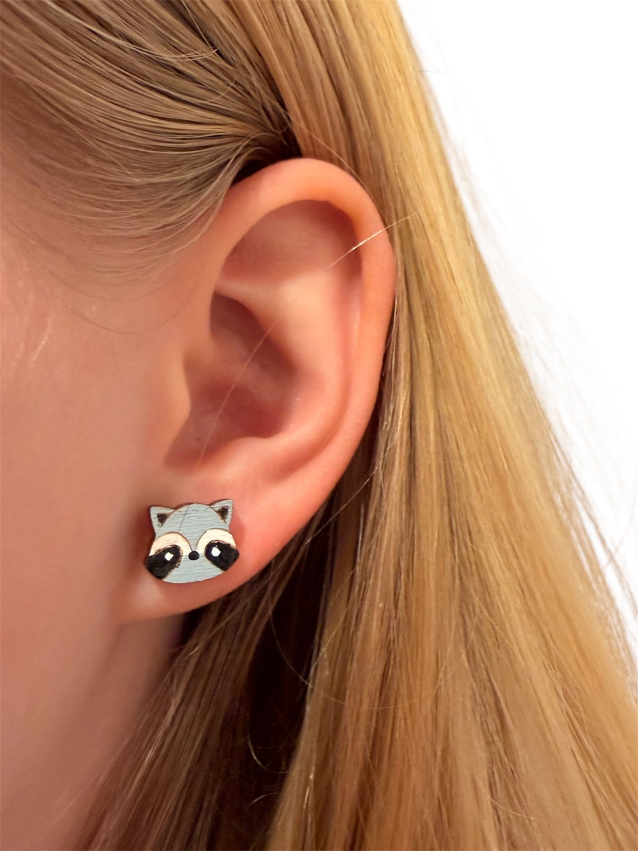Arctic Fox Daily Earrings