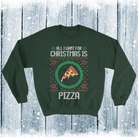Thumbnail for All I Want For Christmas is Pizza - Ugly Christmas Sweater