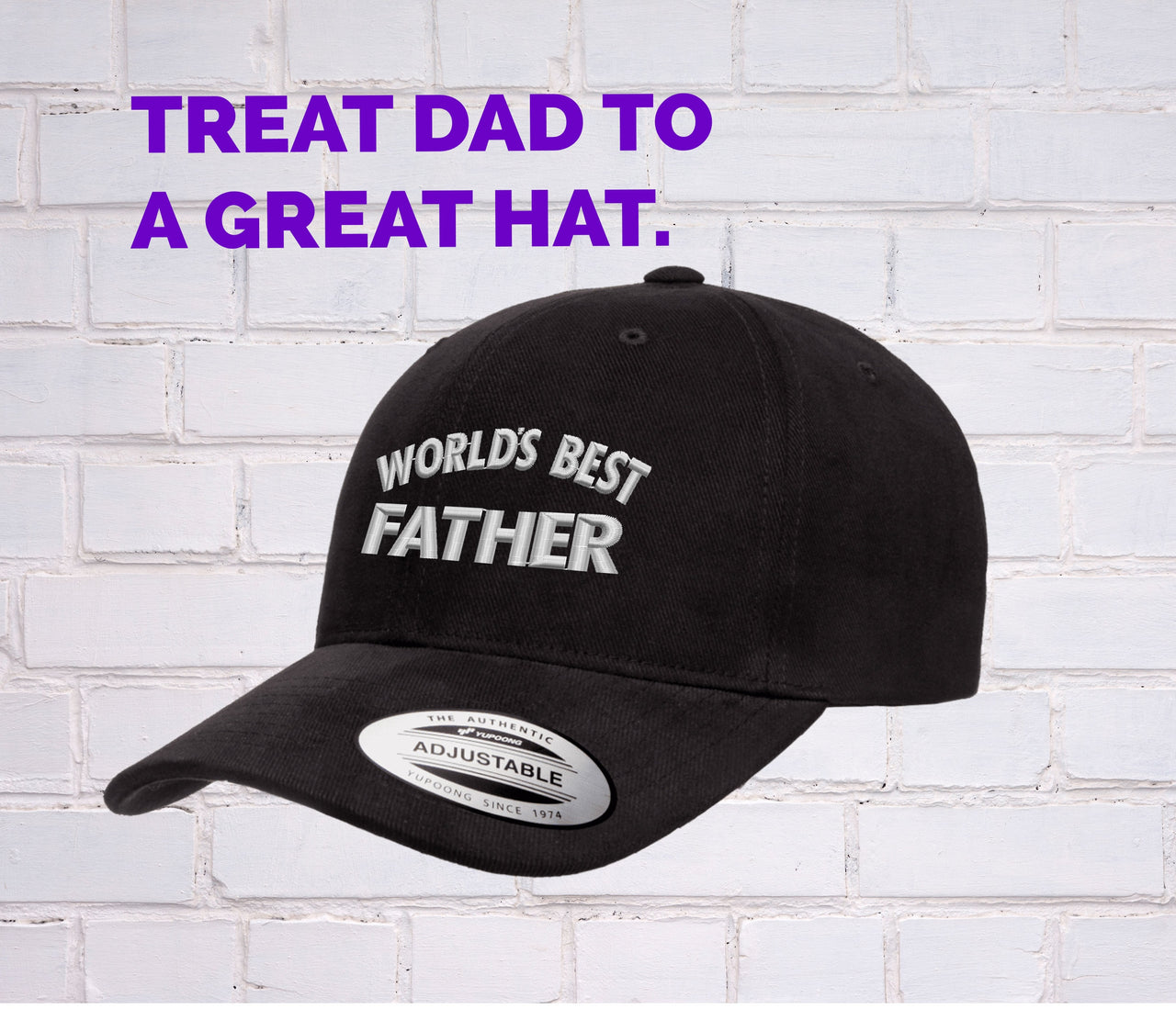 World's Best Father, Dad Hat, Dad Cap, Fathers Day, Hat for Dad, Father's Day, Dad Gift, Gift for Dad, Daddy hat, Father, Embroidered Hat
