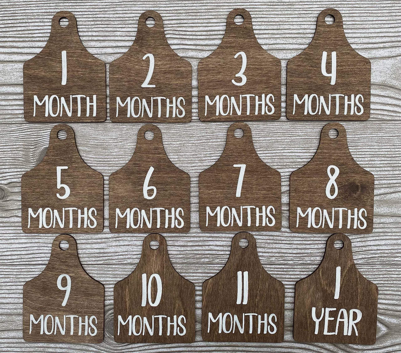 Cow Tag Milestone,Cow Baby Milestones,Cow Ear Tag Milestones,Birth Announcement,Monthly Milestones,Baby Announcement,Country Baby Nursrey