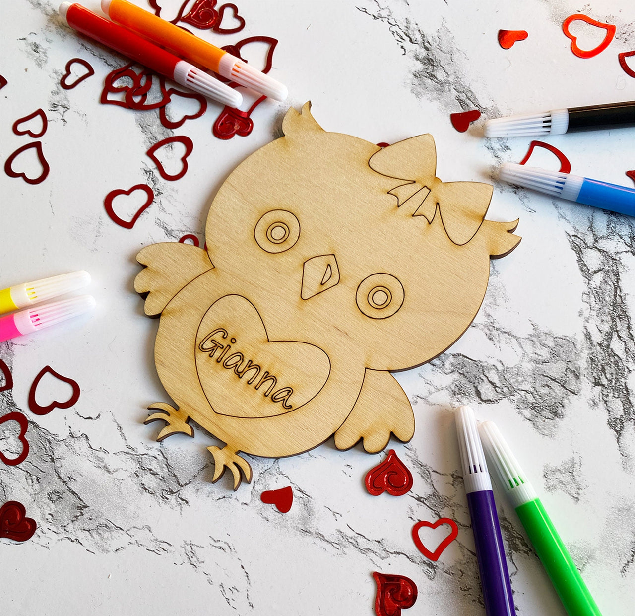 DIY valentine, Valentine's Day Craft, Personalized Valentines, Cute Valentines, Unicorn valentine, Dinosaur valentine, Owl valentine