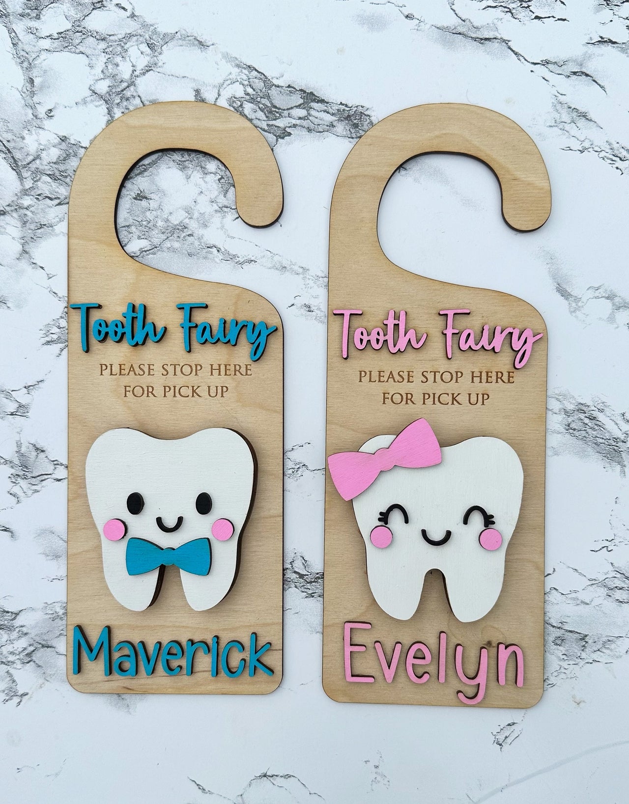 Tooth Fairy Box, Tooth Fairy Holder, Tooth Fairy Door Hanger, Tooth Fairy Box