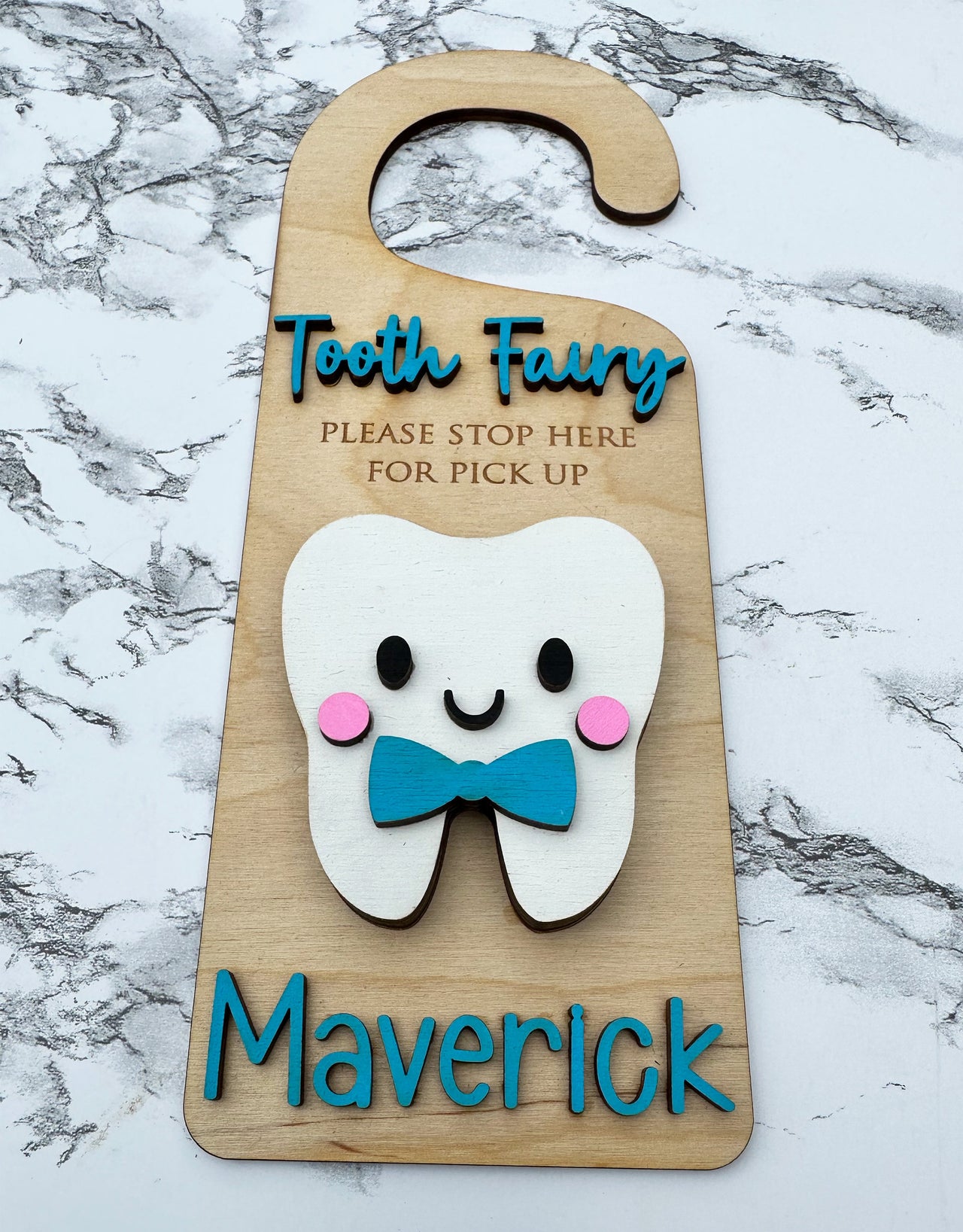 Tooth Fairy Box, Tooth Fairy Holder, Tooth Fairy Door Hanger, Tooth Fairy Box