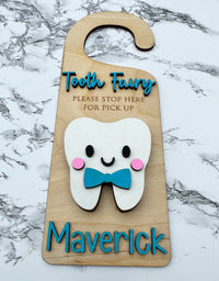 Thumbnail for Tooth Fairy Box, Tooth Fairy Holder, Tooth Fairy Door Hanger, Tooth Fairy Box