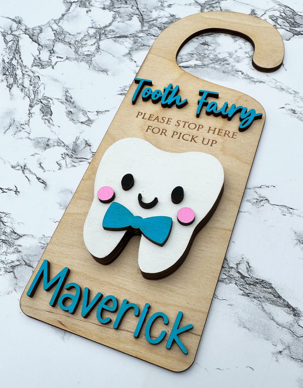 Tooth Fairy Box, Tooth Fairy Holder, Tooth Fairy Door Hanger, Tooth Fairy Box