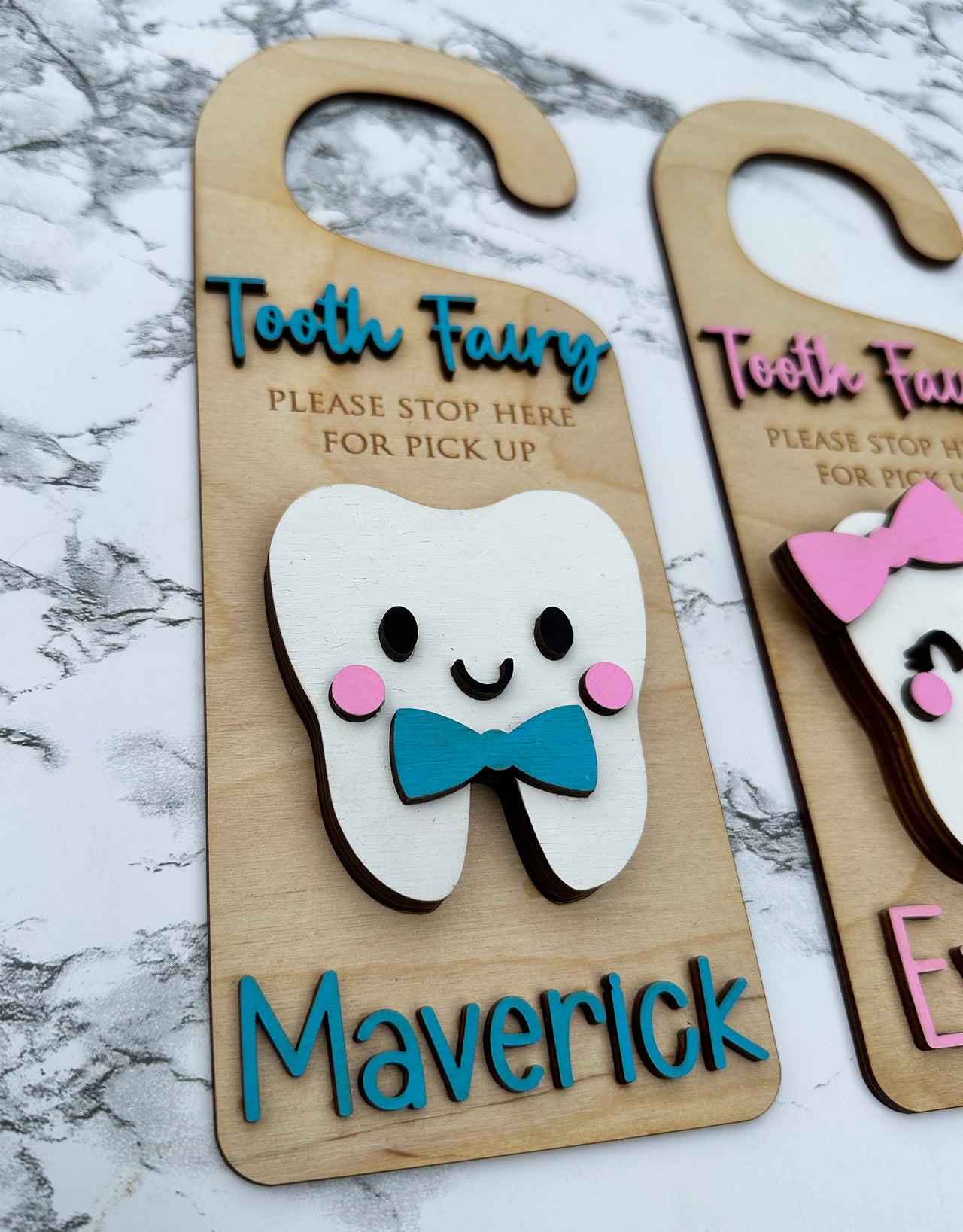 Tooth Fairy Box, Tooth Fairy Holder, Tooth Fairy Door Hanger, Tooth Fairy Box