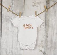 Thumbnail for Gobble Gobble Onesie®, Thanksgiving Onesie®, Thanksgiving Outfit, Baby Thanksgiving Outfit, Cute Thanksgiving Onesie®