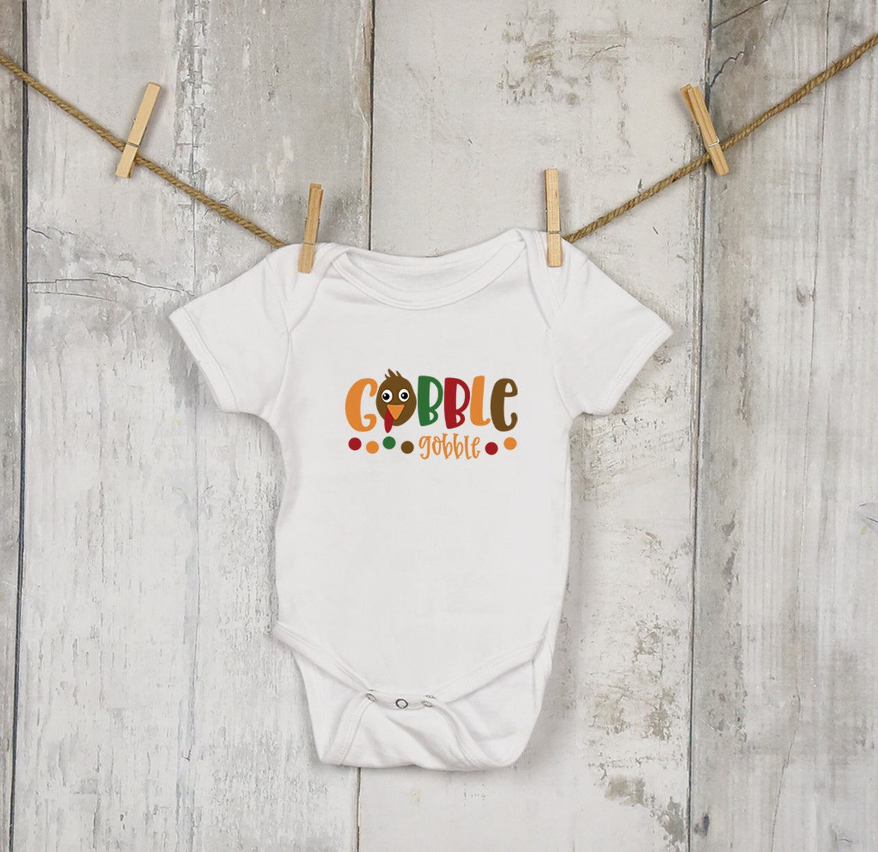 Gobble Gobble Onesie®, Thanksgiving Onesie®, Thanksgiving Outfit, Baby Thanksgiving Outfit, Cute Thanksgiving Onesie®