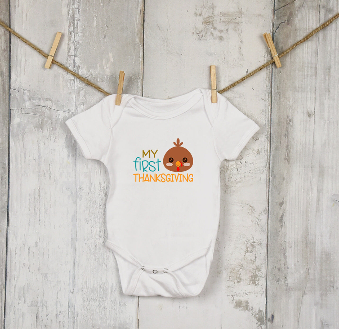 First Thanksgiving Onesie®, Thanksgiving Onesie®, Thanksgiving Outfit, Baby Thanksgiving Outfit, Cute Thanksgiving Onesie®